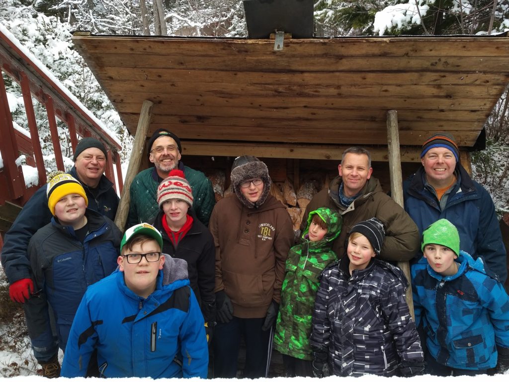 Group who loaded the wood box